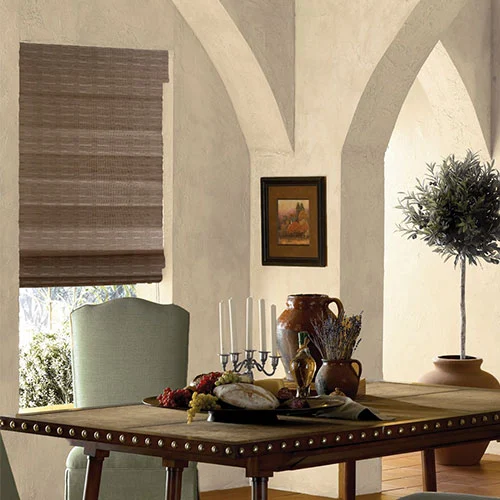 Exclusive Cordless Natural Woven Wood Shades