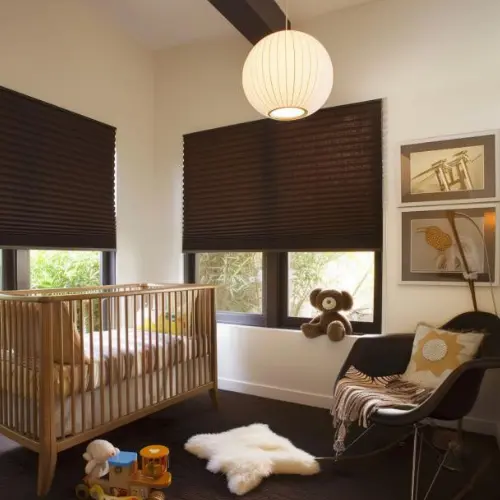 Double Cellular Light Filtering Shades Nursery