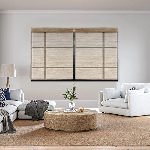 Cordless Woven Wood Bamboo Shades Elegance